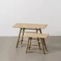 Side table Natural Bamboo 60 x 32 x 41 cm 42 x 21,5 x 32 cm 2 Pieces (2 Units) by BigBuy Home, Tables - Ref: S8806300, Price:...