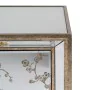 Nightstand CHLOE Golden Mirror Crystal MDF Wood 49 x 40 x 60 cm by BigBuy Home, Bedside Tables - Ref: S8806324, Price: 234,06...