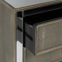 Mesa de Cabeceira CHLOE Dourado Espelho Cristal Madeira MDF 51 x 41 x 51 cm de BigBuy Home, Mesinhas de cabeceira - Ref: S880...