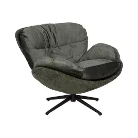 Fauteuil Noir Vert Bois Fer 95 x 108 x 82 cm de BigBuy Home, Chaises - Réf : S8806385, Prix : 501,61 €, Remise : %