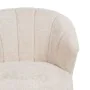 Sillón Crema Natural Madera de caucho Foam Tejido 71 x 75 x 76 cm de BigBuy Home, Sillas - Ref: S8806391, Precio: 347,27 €, D...