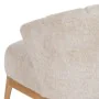 Fauteuil Crème Naturel Bois d'hévéa Foam Tissu 71 x 75 x 76 cm de BigBuy Home, Chaises - Réf : S8806391, Prix : 347,27 €, Rem...