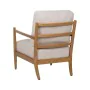 Armchair Beige Natural Rubber wood MDF Wood Foam 100 % polyester 65 x 71 x 88 cm by BigBuy Home, Chairs - Ref: S8806400, Pric...