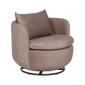 Fauteuil Taupe Bois Fer 84 x 74 x 66 cm de BigBuy Home, Chaises - Réf : S8806405, Prix : 432,15 €, Remise : %