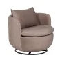 Fauteuil Taupe Bois Fer 84 x 74 x 66 cm de BigBuy Home, Chaises - Réf : S8806405, Prix : 432,15 €, Remise : %