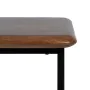 Beistelltisch LAGOM Schwarz natürlich Eisen Kautschukholz 60 x 40 x 60 cm 50 x 35 x 53 cm 2 Stücke (2 Stück) von BigBuy Home,...