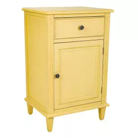 Nightstand Alexandra House Living Yellow 36 x 72 x 45 cm by Alexandra House Living, Bedside Tables - Ref: D1631303, Price: 15...