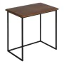 Side table LAGOM Black Natural Iron Rubber wood 60 x 40 x 60 cm 50 x 35 x 53 cm 2 Pieces (2 Units) by BigBuy Home, Tables - R...