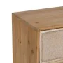 Comodino GEREL Naturale Legno di abete Legno MDF Fibra naturale 46 x 37 x 76 cm di BigBuy Home, Comodini - Rif: S8806433, Pre...