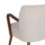 Fauteuil Beige Naturel Polyester Bois d'hévéa Éponge 56 x 56 x 78 cm de BigBuy Home, Chaises - Réf : S8806436, Prix : 239,01 ...