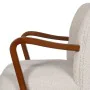 Sillón Beige Natural Poliéster Madera de caucho Esponja 56 x 56 x 78 cm de BigBuy Home, Sillas - Ref: S8806436, Precio: 226,3...