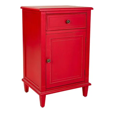 Mesa de Cabeceira Alexandra House Living Vermelho 36 x 72 x 45 cm de Alexandra House Living, Mesinhas de cabeceira - Ref: D16...