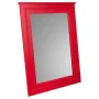 Specchio da parete Alexandra House Living Rosso Vetro Legno di abete 3 x 90 x 70 cm di Alexandra House Living, Specchi da par...