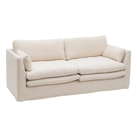 3-Seater Sofa Beige Viscose 224 x 100 x 94 cm by BigBuy Home, Sofas & Couches - Ref: S8806485, Price: 1,00 €, Discount: %