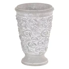 Macetero Gris Cemento 15,5 x 15,5 x 23 cm de BigBuy Garden, Maceteros - Ref: S8806541, Precio: 10,32 €, Descuento: %