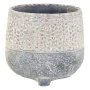 Macetero Gris Cemento 17,5 x 17,5 x 16,5 cm de BigBuy Garden, Maceteros - Ref: S8806543, Precio: 9,29 €, Descuento: %