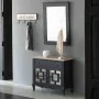 Hall Table with Drawers Alexandra House Living Black Glass Fir wood MDF Wood 36 x 72 x 83 cm by Alexandra House Living, Table...