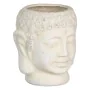 Cache-pot Crème Terre cuite Buda Oriental 14 x 14 x 15,5 cm de BigBuy Garden, Cache-pots - Réf : S8806574, Prix : 6,45 €, Rem...