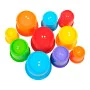 Jeu d'adresse pour bébé PlayGo 10 Pièces 7 x 27 x 7 cm (6 Unités) de PlayGo, Formes à trier et à empiler - Réf : S8900021, Pr...