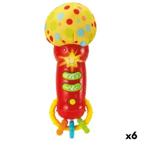 Microfone de brinquedo Winfun 6 x 16,5 x 6 cm (6 Unidades) de Winfun, Brinquedos com som - Ref: S8900027, Preço: 39,01 €, Des...