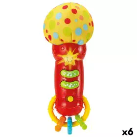 Microphone jouet Winfun 6 x 16,5 x 6 cm (6 Unités) de Winfun, Jouets musicaux - Réf : S8900027, Prix : 39,01 €, Remise : %