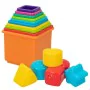 Bloques Apilables PlayGo 16 Piezas 4 Unidades 10,5 x 9 x 10,5 cm de PlayGo, Juguetes para apilar y encajar - Ref: S8900032, P...