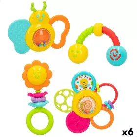 Rattle set Winfun 4 Pieces 16 x 16 x 4,5 cm (6 Units) by Winfun, Rattles and plush hoops - Ref: S8900072, Price: 57,28 €, Dis...