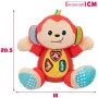 Peluche com Som Winfun Macaco 18 x 20,5 x 12,5 cm (6 Unidades) de Winfun, Animais e figuras - Ref: S8900079, Preço: 57,28 €, ...