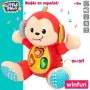 Peluche com Som Winfun Macaco 18 x 20,5 x 12,5 cm (6 Unidades) de Winfun, Animais e figuras - Ref: S8900079, Preço: 57,28 €, ...