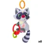 Peluche Chocalho Winfun Guaxinim 14,5 x 20 x 9,5 cm (6 Unidades) de Winfun, Rocas e aros de peluche - Ref: S8900113, Preço: 5...