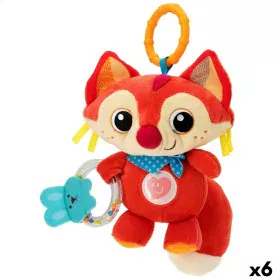 Peluche Chocalho Winfun Raposa 13,5 x 26,5 x 7,5 cm (6 Unidades) de Winfun, Rocas e aros de peluche - Ref: S8900114, Preço: 5...