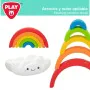 Geschicklichkeitsspiel für Babys PlayGo Regenbogen 6 Stücke 21,5 x 16 x 8,5 cm (6 Stück) von PlayGo, Sortier-, Stapel- & Stec...