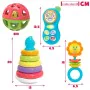 Ensemble de Jouets pour Bébés Winfun 4 Unités 13 x 20 x 13 cm de Winfun, Formes à trier et à empiler - Réf : S8900125, Prix :...