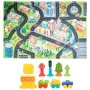 Tapete de jogos Colorbaby Cidade Plástico (2 Unidades) de Colorbaby, Tapetes de jogo e ginásios - Ref: S8900134, Preço: 32,77...