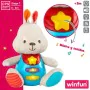 Peluche com Som Winfun Coelho 17 x 17,5 x 10 cm (6 Unidades) de Winfun, Animais e figuras - Ref: S8900140, Preço: 71,61 €, De...