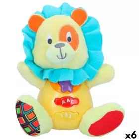 Soft toy with sounds Winfun Lion 15 x 15 x 9 cm (6 Units) by Winfun, Animals and figures - Ref: S8900141, Price: 71,61 €, Dis...