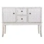 Aparador com Gavetas Alexandra House Living Branco Madeira de abeto Madeira MDF 36 x 82 x 108 cm de Alexandra House Living, J...