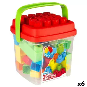 Construction set Color Block Basic Bucket 35 Pieces (6 Units) by Color Block, Building & Construction Toys - Ref: S8900159, P...