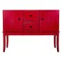 Aparador com Gavetas Alexandra House Living Vermelho Madeira de abeto Madeira MDF 36 x 82 x 108 cm de Alexandra House Living,...