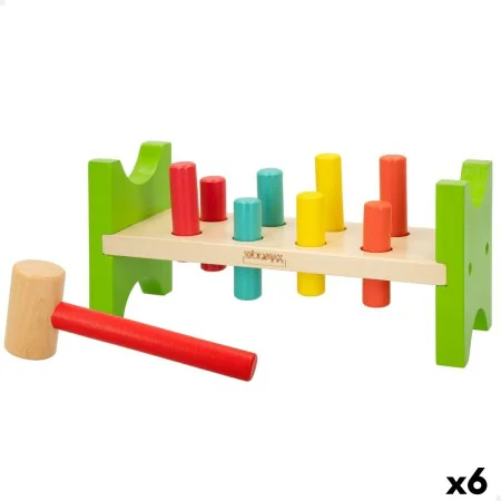 Skills game Woomax 10 Pieces 26 x 12 x 9 cm (6 Units) by Woomax, Sorting, Stacking & Plugging Toys - Ref: S8900177, Price: 54...