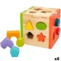 Kinder Puzzle aus Holz Woomax 15 x 15 x 15 cm (6 Stück) von Woomax, Sortier-, Stapel- & Steckspielzeug - Ref: S8900178, Preis...