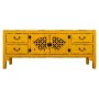 Cassettiera multiuso Alexandra House Living Giallo Legno di abete Legno MDF 40 x 50 x 120 cm di Alexandra House Living, Comò ...