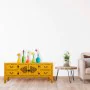 Cassettiera multiuso Alexandra House Living Giallo Legno di abete Legno MDF 40 x 50 x 120 cm di Alexandra House Living, Comò ...