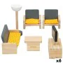 Comedor para casa de muñecas Woomax (6 Unidades) de Woomax, Accesorios para casas de muñecas - Ref: S8900214, Precio: 50,65 €...