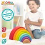 Puzzle di Legno per Bambini Woomax Arcobaleno 8 Pezzi 4 Unità di Woomax, Puzzle inseribili e puzzle - Rif: S8900224, Prezzo: ...