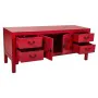 Cassettiera multiuso Alexandra House Living Rosso Legno di abete Legno MDF 40 x 50 x 120 cm di Alexandra House Living, Comò e...