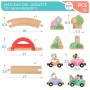 Vehicle Playset Disney 18 Pieces 37 x 7,5 x 3 cm 4 Units by Disney, Trains and vehicles on rails - Ref: S8900228, Price: 87,5...