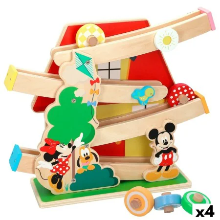 Wooden Track with Ramps for Car Disney 5 Pieces 4 Units 33,5 x 28 x 9,5 cm by Disney, Race Tracks - Ref: S8900236, Price: 32,...