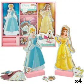 Figuren Disney Princess 45 Stücke 4 Stück 9 x 20,5 x 1,2 cm von Disney Princess, Playsets von Spielzeugfiguren - Ref: S890024...