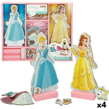 Figuras Disney Princess 45 Peças 4 Unidades 9 x 20,5 x 1,2 cm de Disney Princess, Playsets de figuras de brincar - Ref: S8900...